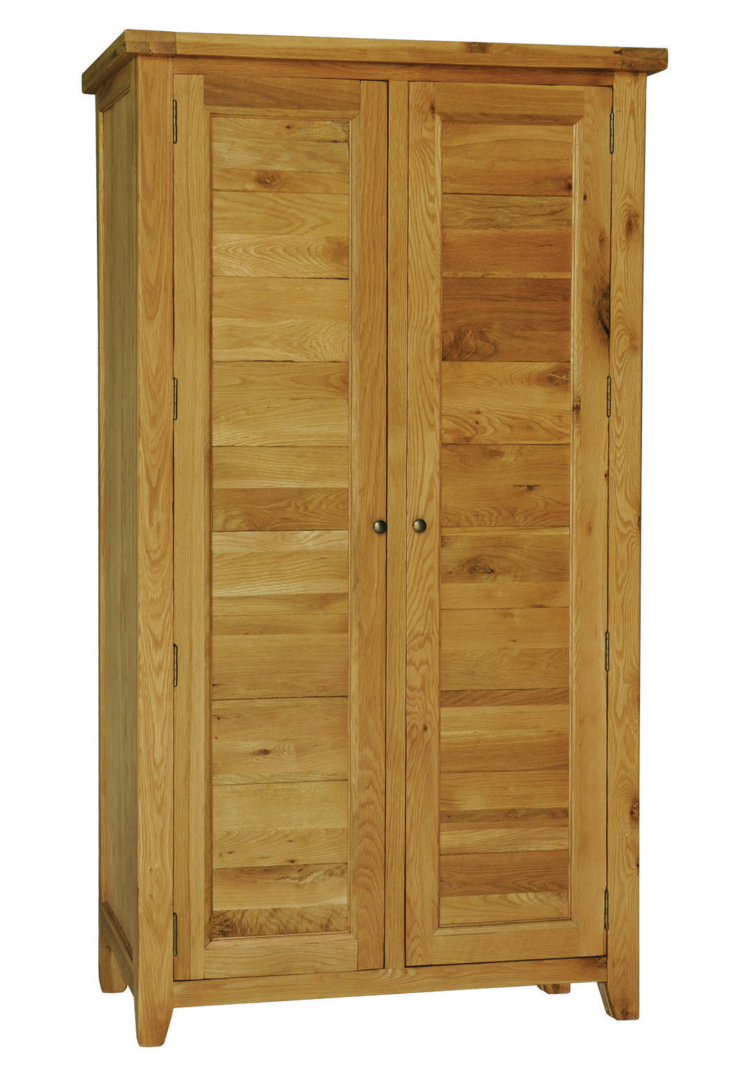 Provence Oak Wardrobe 2 Door Ladies - Click Image to Close